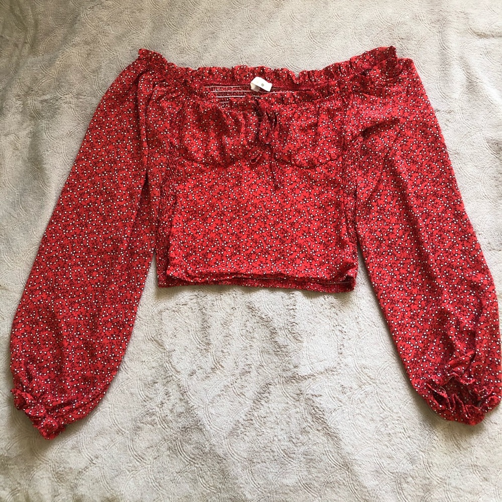 Off the shoulder top